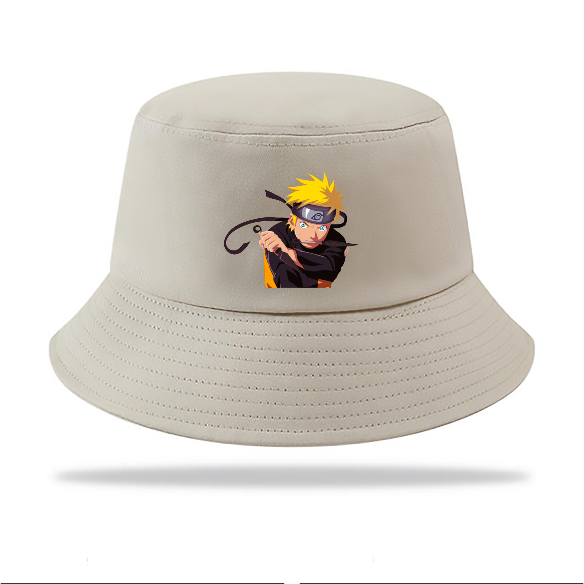 （画像用） NARUTO -ナルト- うずまき ナルト Uzumaki Naruto アウトドア日除けバケットハット